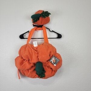 Halloween Pumpkin Costume Dog Size XXL NWT